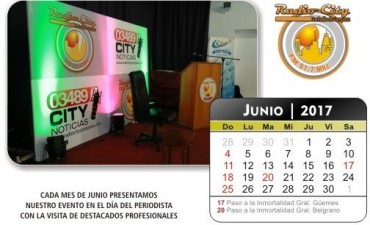 Nuestro calendario del Mes de Junio de 2017