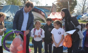 Deportes: se realiz&oacute; el primer encuentro intercolegial de handball en el CBC 