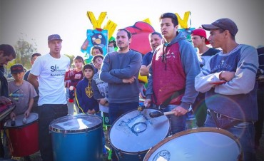 Abella particip&oacute; de un festival organizado por vecinos de La Josefa