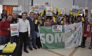 Abella cerr&oacute; una capacitaci&oacute;n de delegados del Sindicato de Maestranza 
