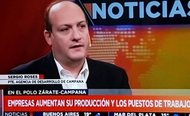 Roses: La inversi&oacute;n de las empresas en Z&aacute;rate-Campana generar&aacute; m&aacute;s de 3.000 empleos