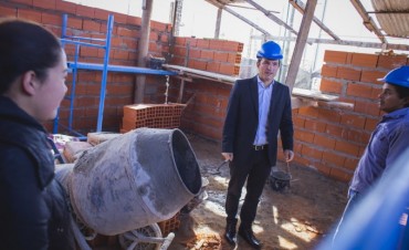 Obras en San Cayetano: el Municipio tambi&eacute;n apuesta a la inclusi&oacute;n