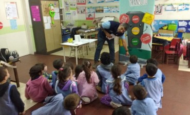 Conduciendo-Se: alumnos del Jard&iacute;n N&ordm; 917 recibieron una charla de Educaci&oacute;n Vial
