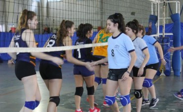 Juegos Bonaerenses 2017: se disputó la etapa local de Voley Femenino