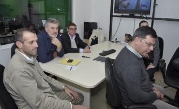 Funcionarios de Entre Ríos visitaron el CIMoPU para conocer la plataforma de seguridad