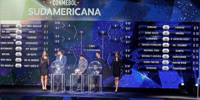 As&iacute; quedaron los cruces de la Sudamericana