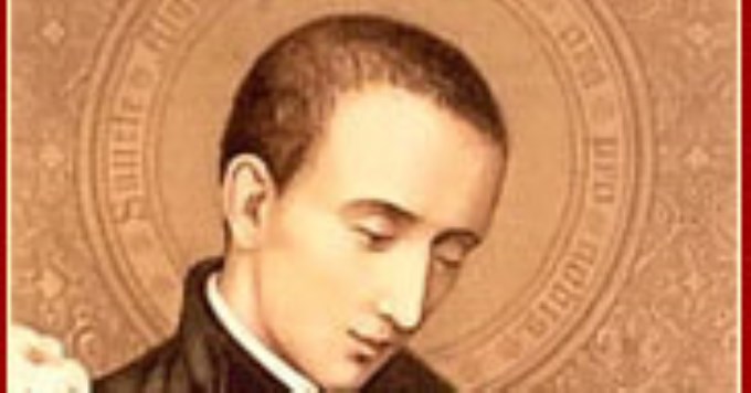 La iglesia recuerda hoy a San Luis Gonzaga 