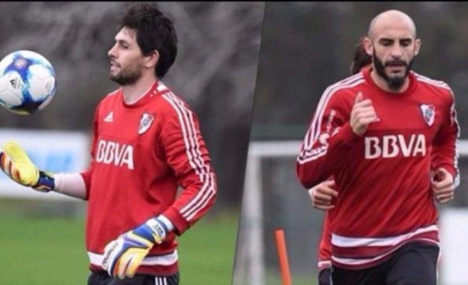 Lux y Pinola entrenaron por primera vez en River