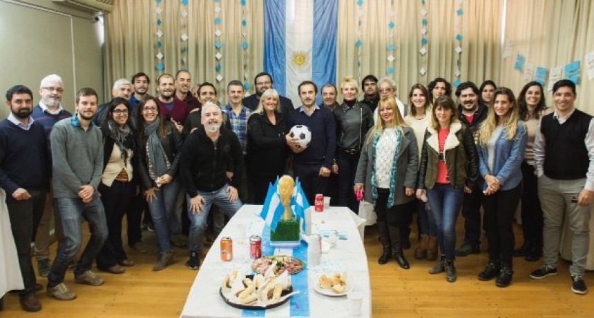 El Intendente agasaj&oacute; a los periodistas en su d&iacute;a