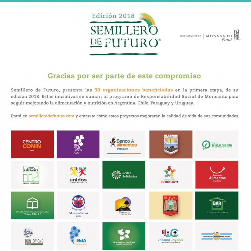 Semillero de Futuro:  Se definieron los 30 proyectos beneficiarios de la edici&oacute;n 2018