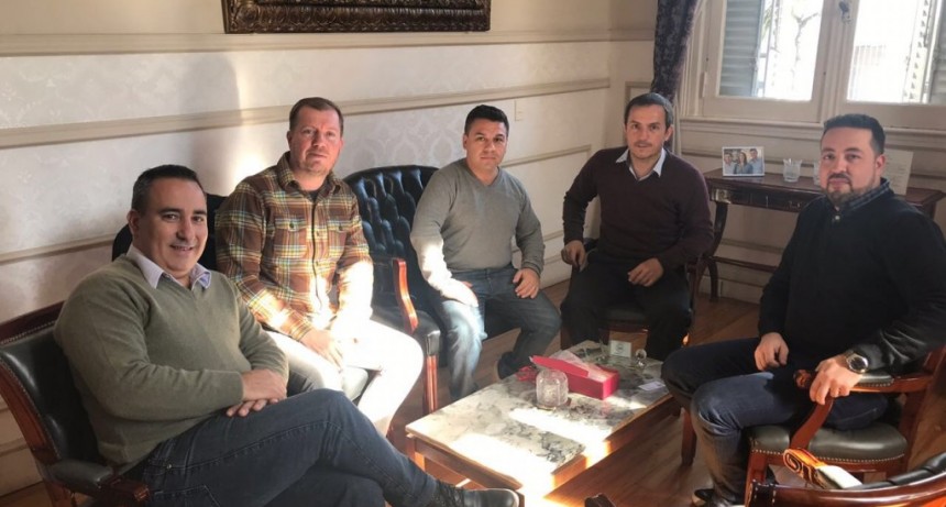 El Intendente recibi&oacute; a la nueva comisi&oacute;n directiva de ASIMRA 