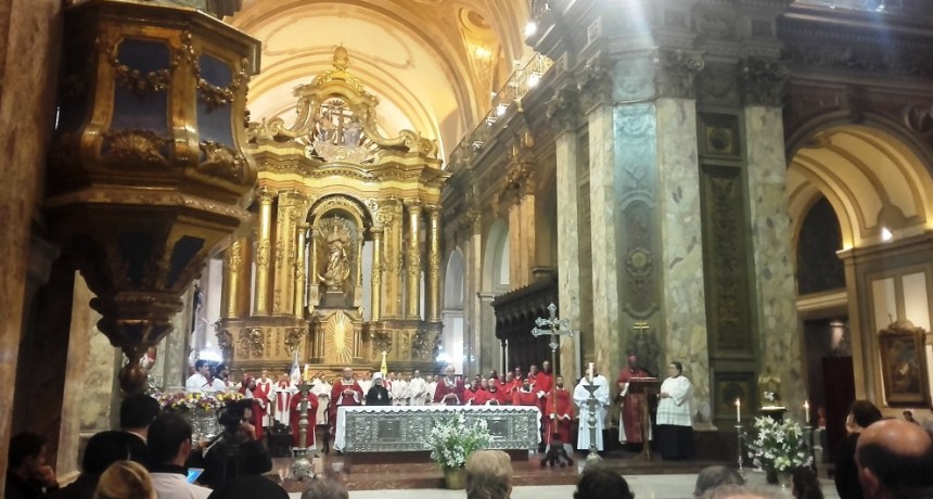 Inicio misi&oacute;n pastoral del Nuncio Argentino 