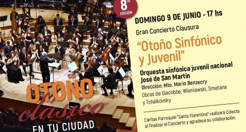 La Orquesta Sinf&oacute;nica Juvenil Nacional clausura la 8&ordm; edici&oacute;n de &ldquo;Oto&ntilde;o cl&aacute;sico en tu ciudad&rdquo;