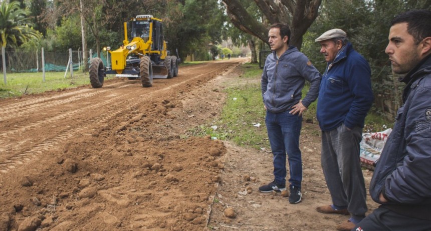 Se realizaron trabajos de mantenimiento en Los Pioneros