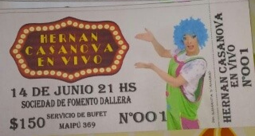 Show solidario a beneficio en el Barrio Dallera