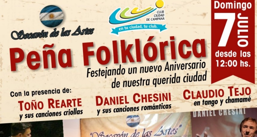 Se viene la pe&ntilde;a folcl&oacute;rica Socav&oacute;n de las artes