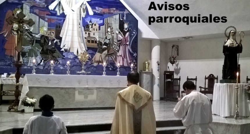 Avisos Parroquiales