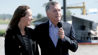 Macri inaugur&oacute; junto a Vidal un tramo de la ruta nacional 7 en San Andr&eacute;s de Giles