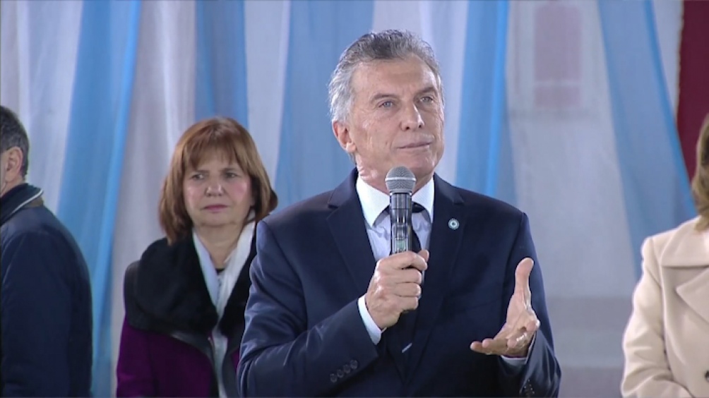 "No hemos parado de desarticular bandas peligrosas", expres&oacute; Mauricio Macri en Rosario