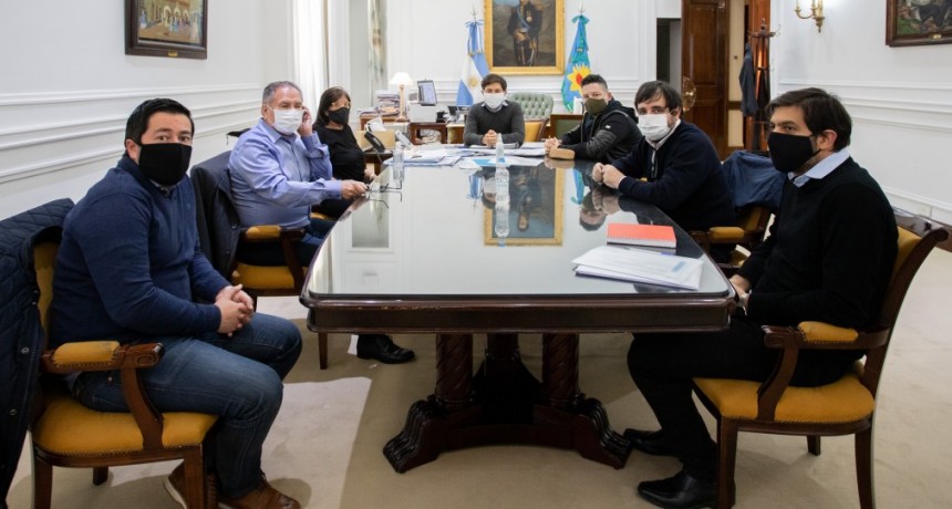 Kicillof se reuni&oacute; con intendentes de la primera secci&oacute;n