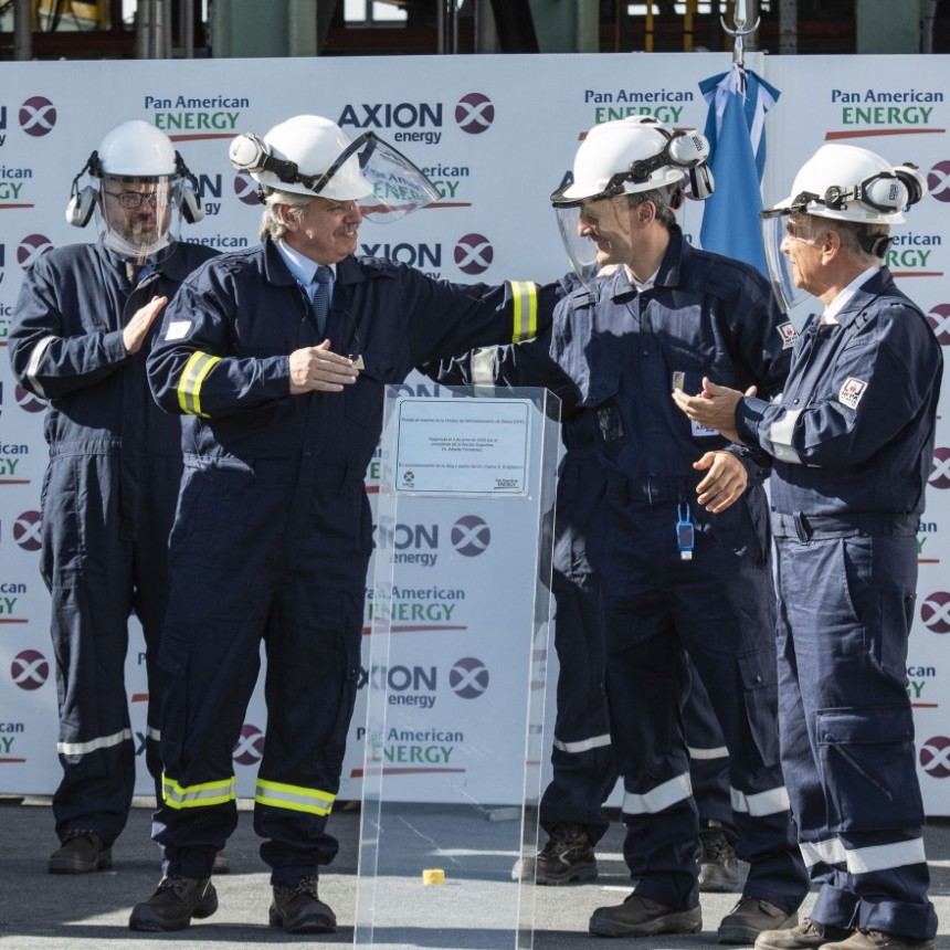 AXION energy puso en marcha la planta con la que producir&aacute; el diesel de mayor calidad del mundo