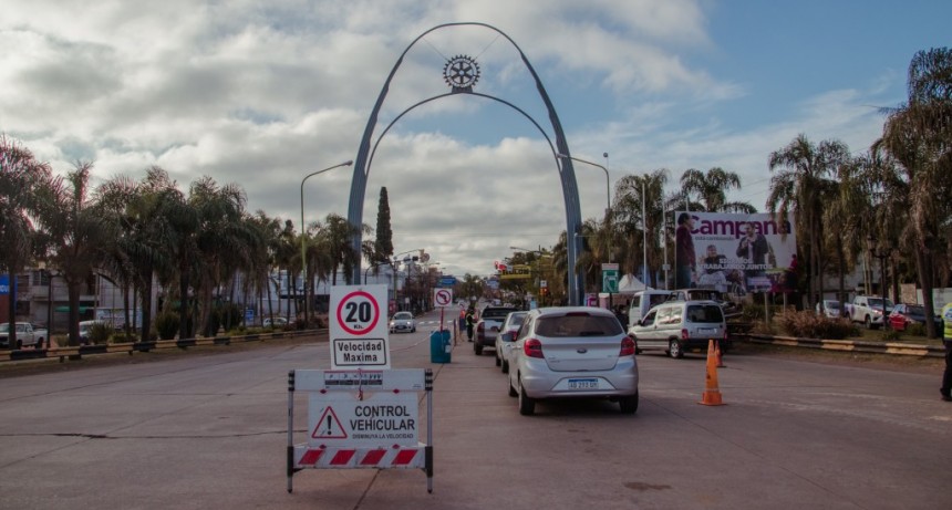 Se habilitó el ingreso a la ciudad desde el Arco