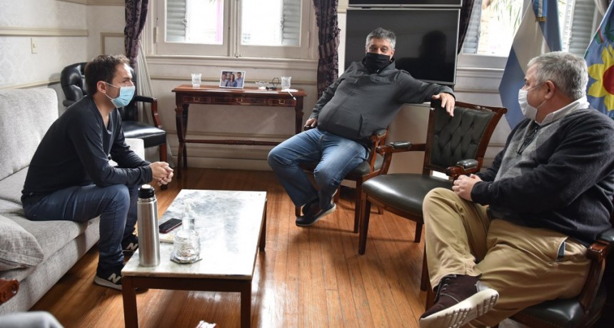 Abella se reunió con el nuevo   jefe de la Anses UDAI Campana