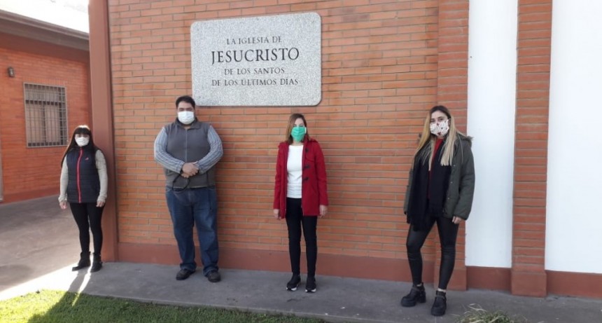 Creando Nexos entregó donaciones a un futuro centro de aislamiento de COVID-19