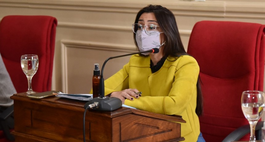 HOMENAJE DE LA PRESIDENTA DEL H.C.D MARINA CASARETTO