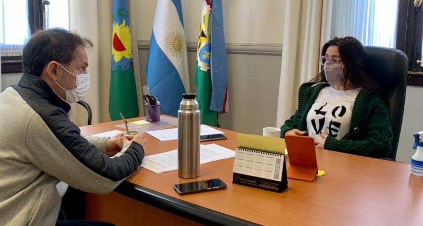 El Intendente y la Presidenta del Concejo Deliberante analizaron proyectos