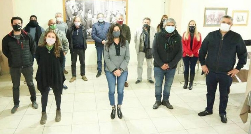 Carlos Ortega se reunió con la secretaria de Comercio Interior Paula Español