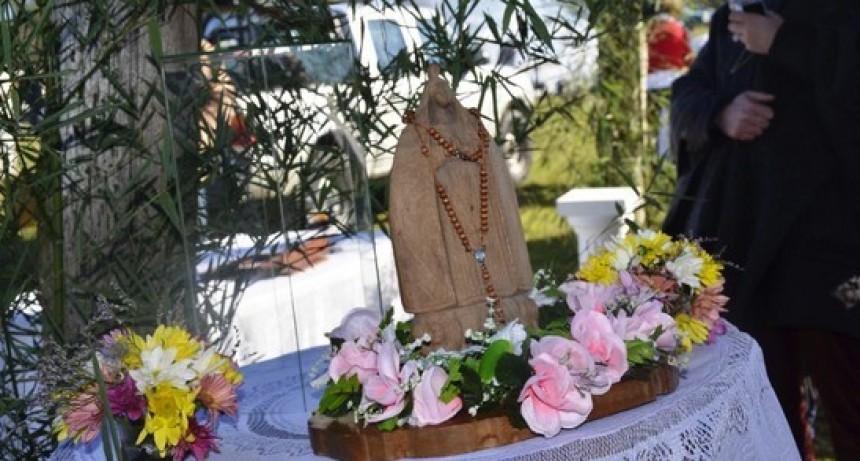 Se celebra el 21º aniversario del hallazgo de la imagen de la Virgen del Canchillo 