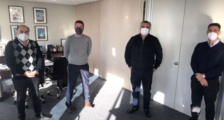 El diputado Carlos Ortega se reunió con el Ministro de Turismo y Deportes Matías Lammens