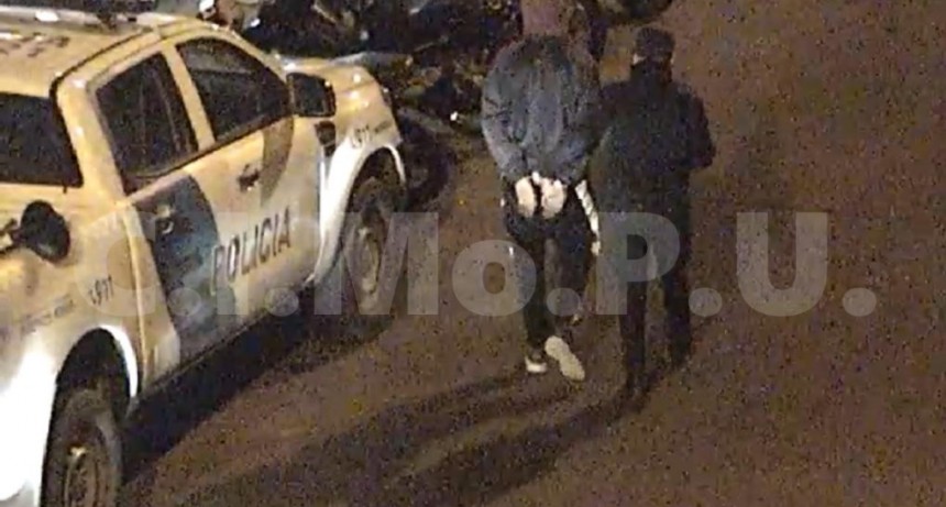   Las cámaras del CIMOPU permitieron aprehender a un sujeto que cometió un ilícito en la escuela de San Cayetano