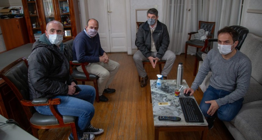 Abella se reunió con los desarrolladores inmobiliarios del barrio Puerta de Sol 