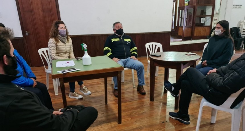 Elisa Abella se reunió con el nuevo presidente del Club Ciudad de Campana 