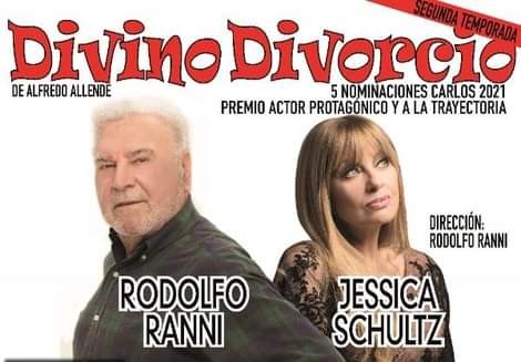 DIVINO DIVORCIO se presenta en el Teatro La Rosa
