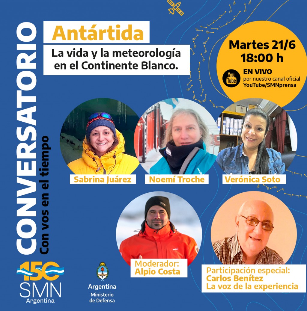II Conversatorio:  Vida y meteorología en la Antártida