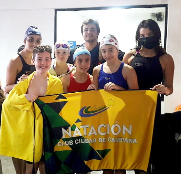 Nadadores del Club Ciudad de Campana participaron de la última fecha del Campeonato Provincia de FANNBA