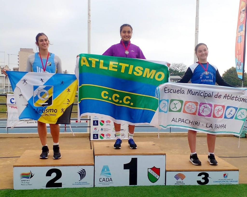 Atletismo: el C.C.C se coronó subcampeón en la Copa Nacional de Clubes U18