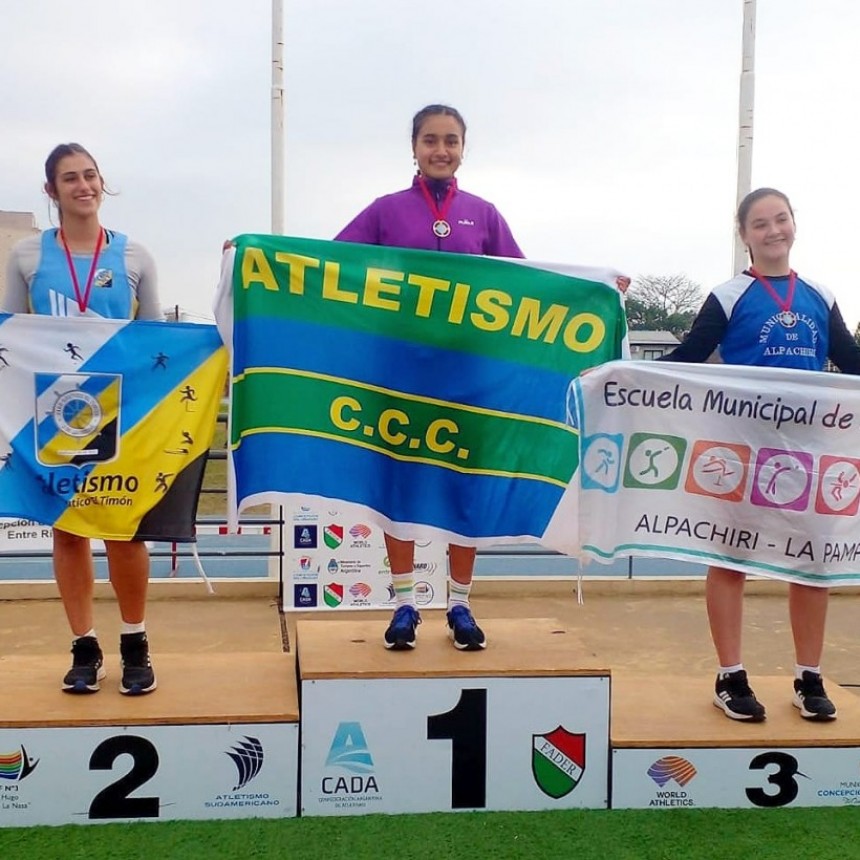Atletismo: el C.C.C se coronó subcampeón en la Copa Nacional de Clubes U18