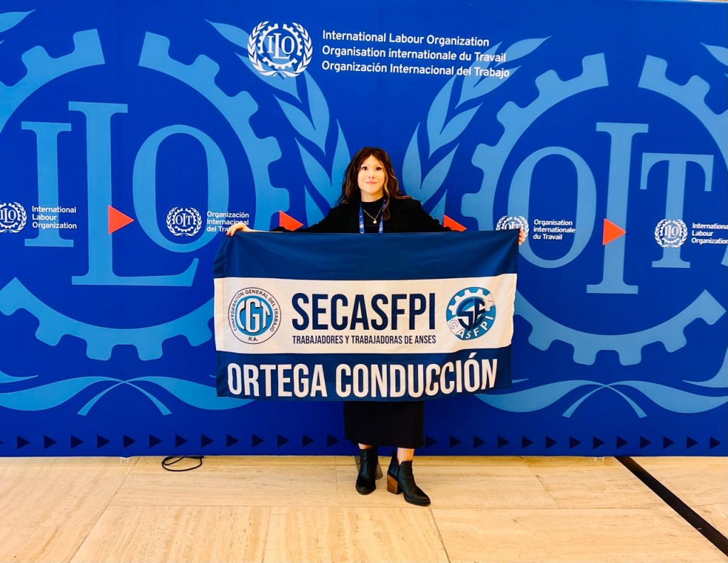 Soledad Alonso denunció frente la OIT los despidos de la ANSES a afiliados del SECASFPI