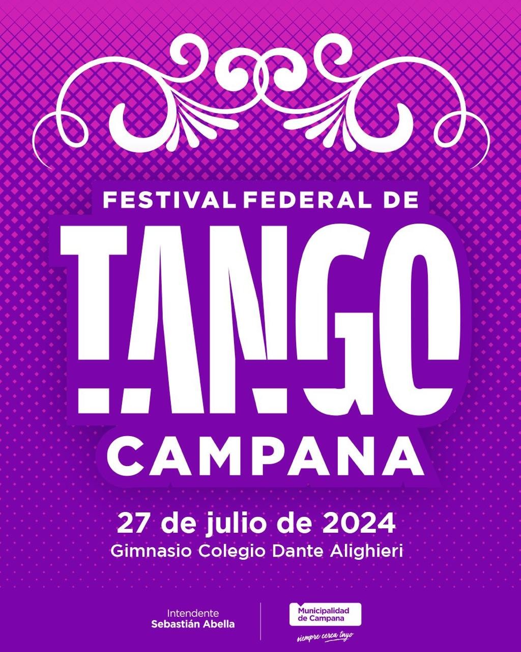Campana tendrá su Festival Federal de Tango