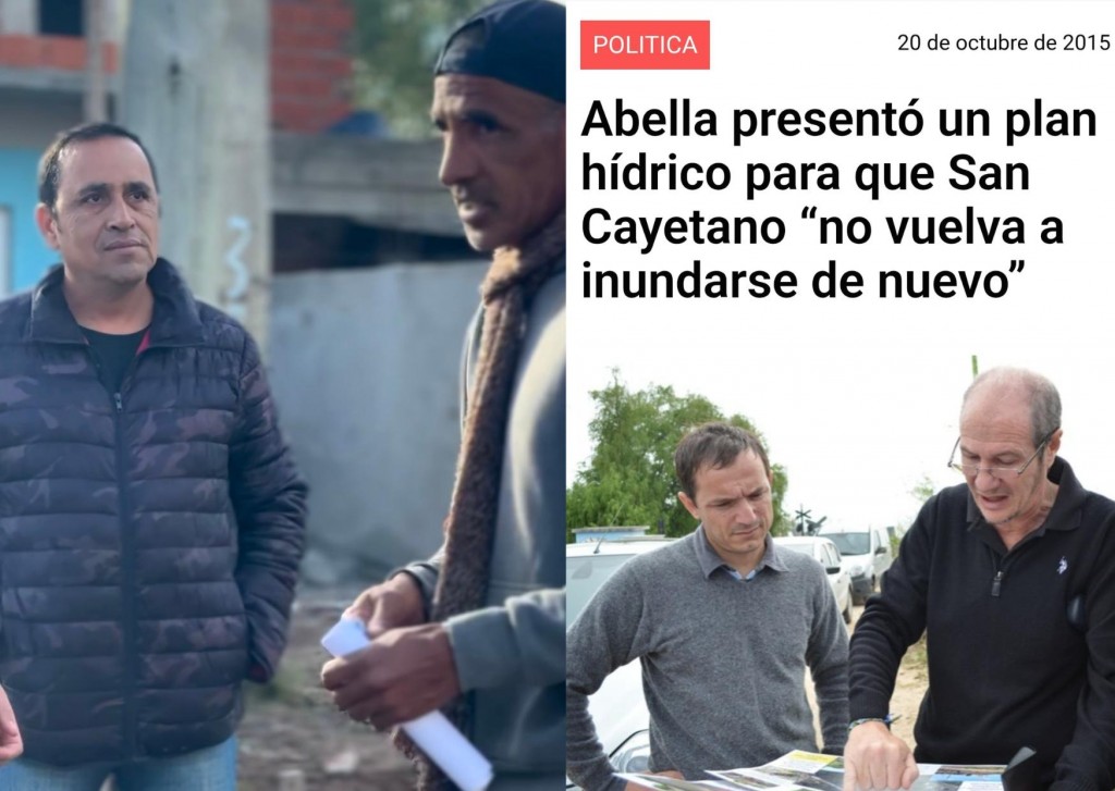 Gelvez: “En 2015 Abella prometió que no nos inundaríamos más y todavía estamos esperando las obras”