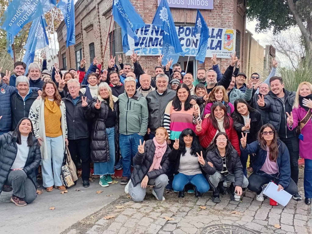 El P.J de Campana convocó a marchar por Cristina