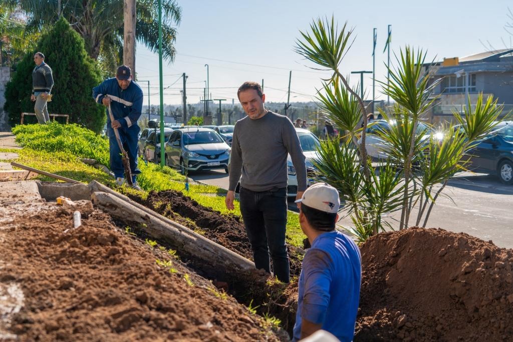 Red de cloacas: el Municipio soluciona un problema histórico en la calle Vicente López