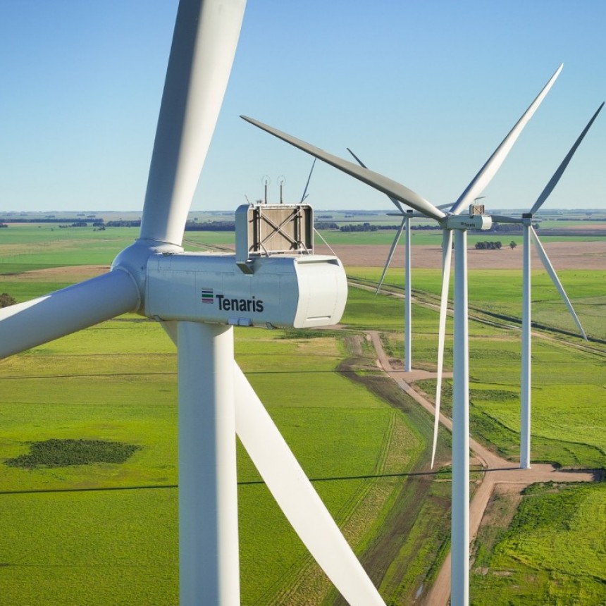 Tenaris comenzó la construcción de su segundo parque eólico en Argentina