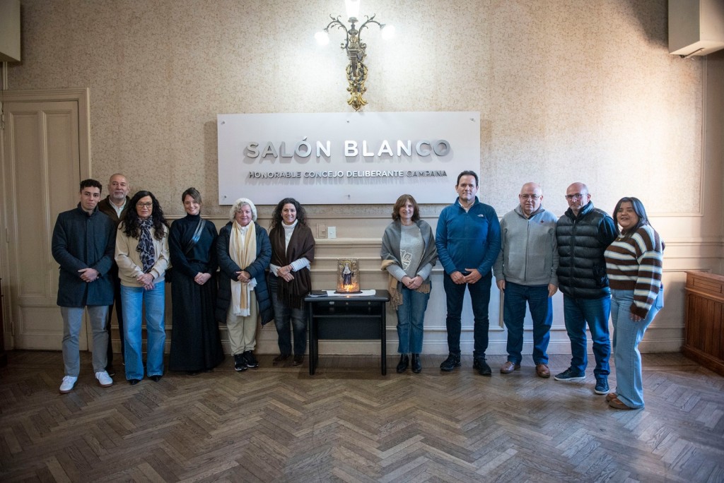 El Concejo Deliberante recibi&oacute; la visita de la Virgen Santa Florentina