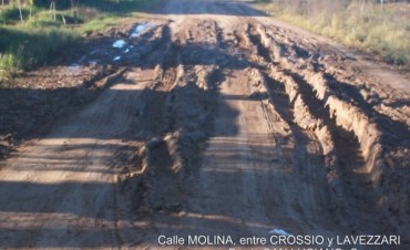 Axel Cantlon: &ldquo;se necesita reparar de la manera urgente las calles del Barrio San Luciano&rdquo;