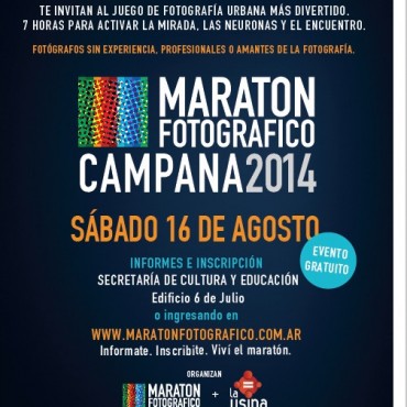 Hoy comienza la inscripci&oacute;n para participar del &ldquo;Marat&oacute;n Fotogr&aacute;fico Campana&rdquo;